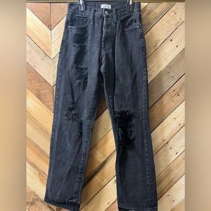 Women’s Forever 21 black jeans, size 24 waist